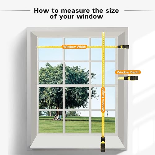 Miniatura 7 de Persianas 100% opacas para ventanas, sin cordón, con aislamiento térmico, tela de protección UV. Persianas enrollables opacas totales para oficina y