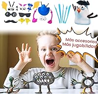 Vista 6 de Kit de arcilla de modelado - 24 colores de arcilla seca al aire, arcilla de moldeo DIY con herramientas, manualidades artísticas para niños, regalo