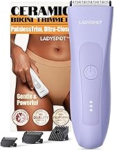 LADYSPOT Women's Electric Shaver Intimate Shaver for Bikini, Armpit, Armpit, Arms and Body, Waterproof Women's Body Hair Remover with 3 Peines USB Charging