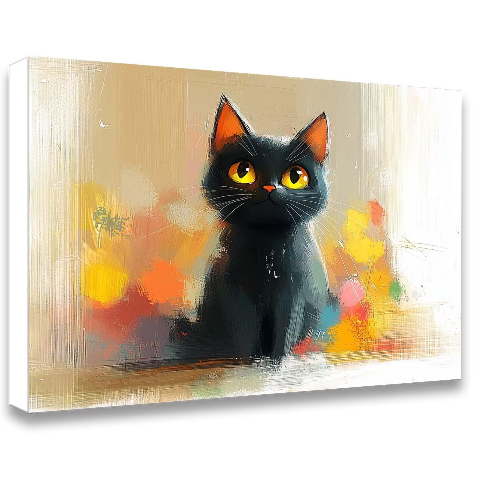 Dessin animé Peinture Numero Adulte, Avec Pinceau Acrylique 60x80cm j0-741