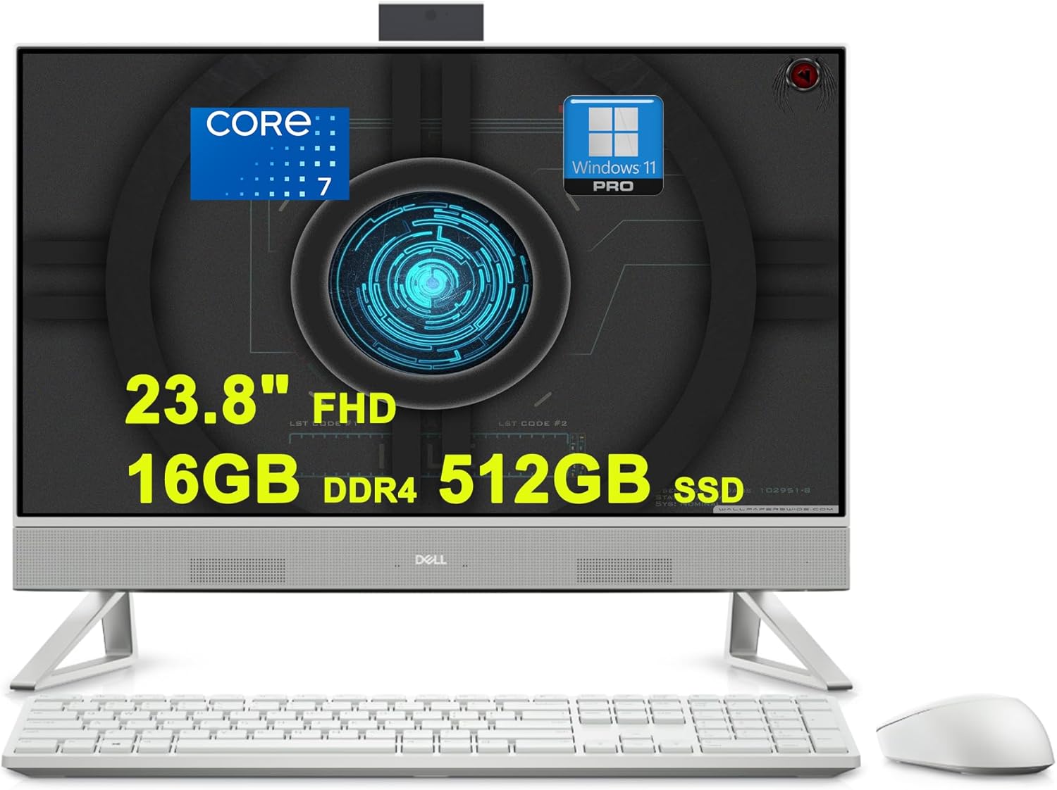 Dell Inspiron 24 5430 All-in-One Desktop | 23.8″ FHD Anti-Glare Multi-Touch | Intel 10-core Core 7 150U (>i7-1355U) | 16GB DDR4 512GB SSD | USB-C Pop-up FHD Camera Win11Pro Dell Inspiron 24 5430 All-in-One Desktop | 23.8″ FHD Anti-Glare Multi-Touch | Intel 10-core Core 7 150U (>i7-1355U) | 16GB DDR4 512GB SSD | USB-C Pop-up FHD Camera Win11Pro