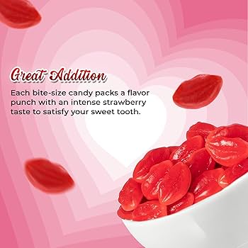Amazon.com : NY Spice Shop Gummy Strawberry Filled Puffy