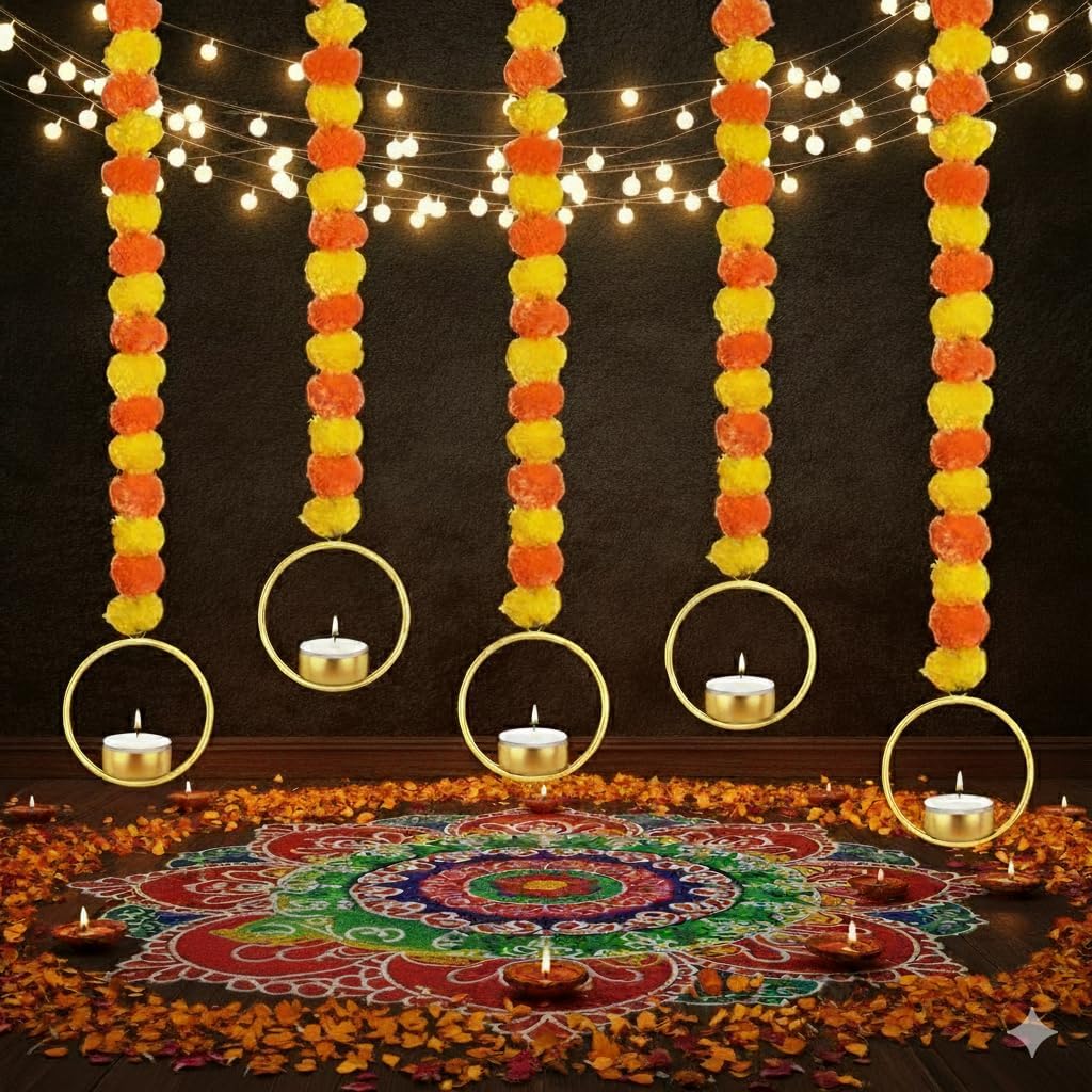Marigold Garland for Decoration