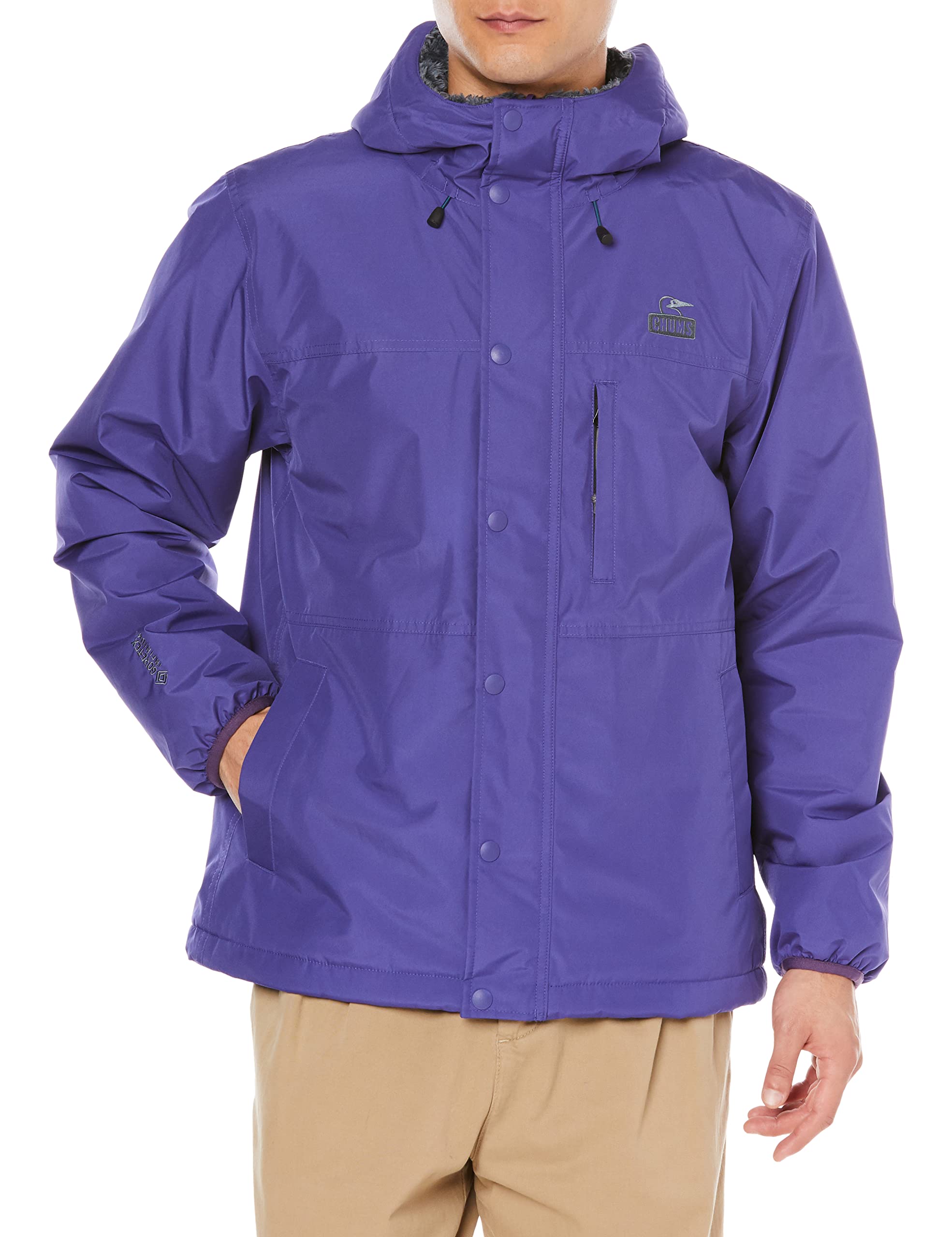 チャムス Gore-Tex INFINIUM Reversible Hoodie Amazon.co.jp: [チャムス] Elmo Gore-Tex INFINIUM Reversible Hoodie