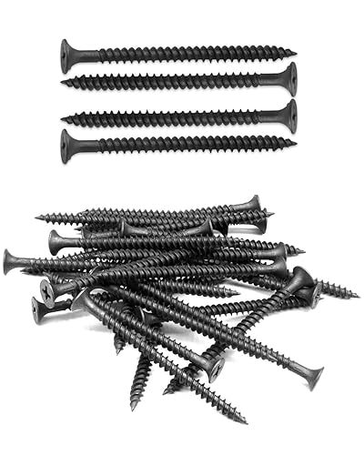 Miniatura 10 de IMScrews 50 tornillos Phillips de cabeza plana #8 x 2-3/4 pulgadas para paneles de yeso, rosca fina, tornillo de madera de punta afilada, acero al