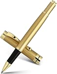 BEILUNER Stylos à bille, Stylo à billes Chrome noir stupéfiant, Meilleur ensemble de cadeau stylo à boule pour hommes & Femmes, Professionnelle, Exécutive, Bureau, Fancy Pen-Dive Box Avec 0.5mm Recharge noire supplémentaire