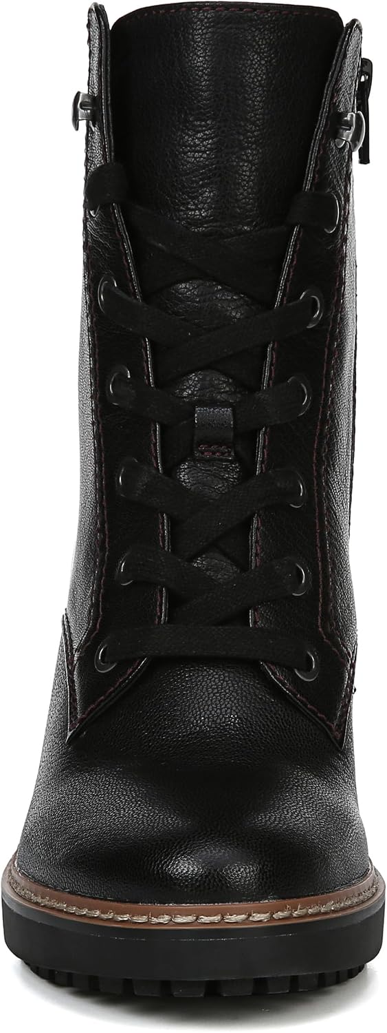 Naturalizer Womens Callie Bootie Heeled Lace Up Boot