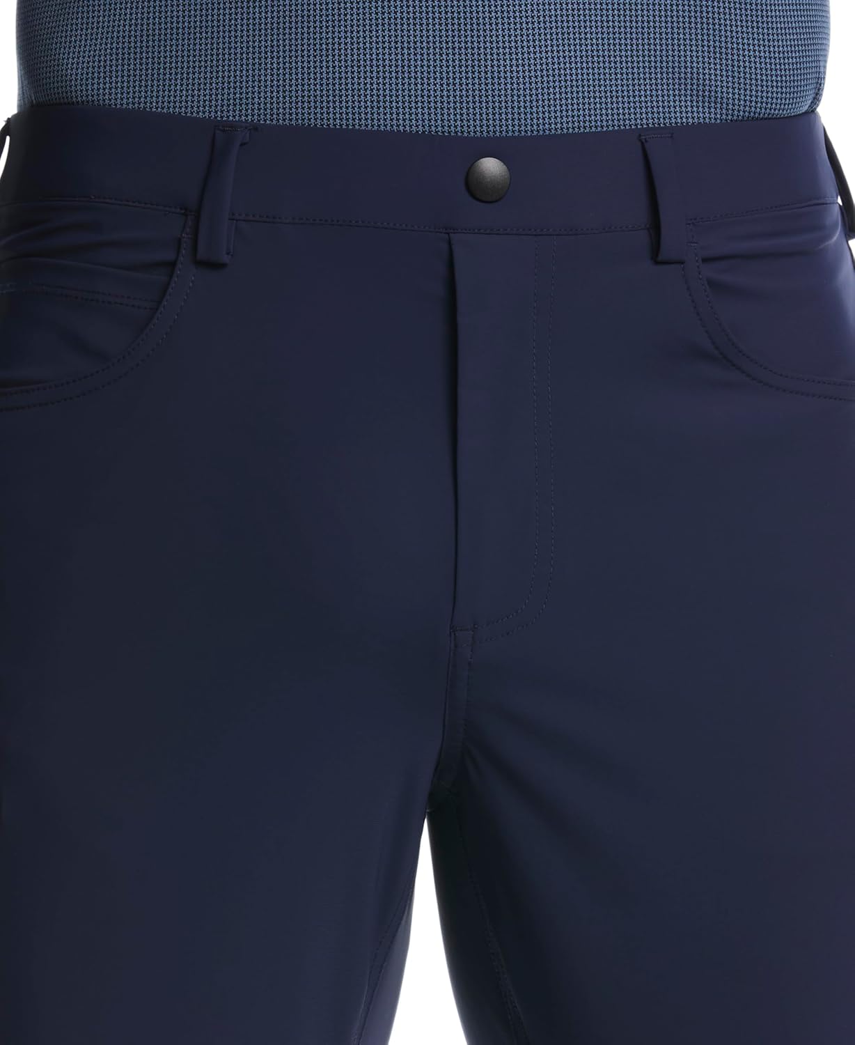 PGA Tour Mens 5-Pocket Performance Pull-on Golf Pants, 30"/32" Inseams, 4-Way Stretch, Moisture-Wicking, Sun Protection - Image 3