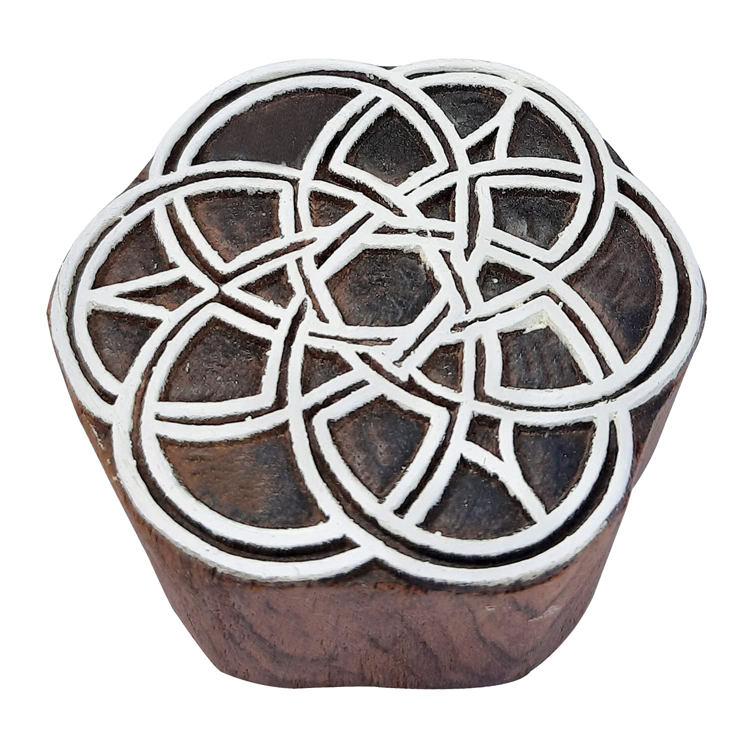 Royal Kraft Wooden Stamps DIY Fabric, Textile, Clay, Pottery, Paper, Henna Printing Blocks THBtag161