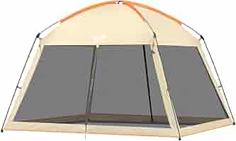 Amazon.com: CAMPROS CP Screen House 12 x 12 Ft Screened Mesh