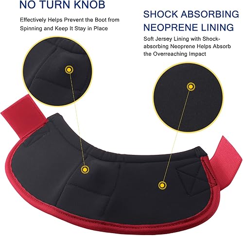 Miniatura 2 de Botas de campana balísticas equinas, botas de campana sin giro para caballos, botas de protección de pezuñas de caballo (se venden en pares), color