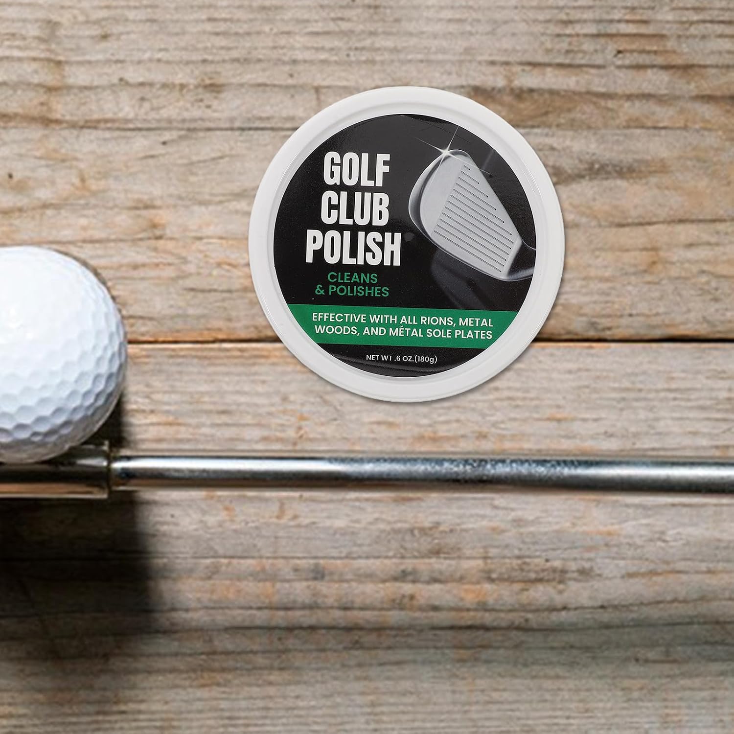 Golf Clubs Cleaning Kit with Polish, Metal Protection