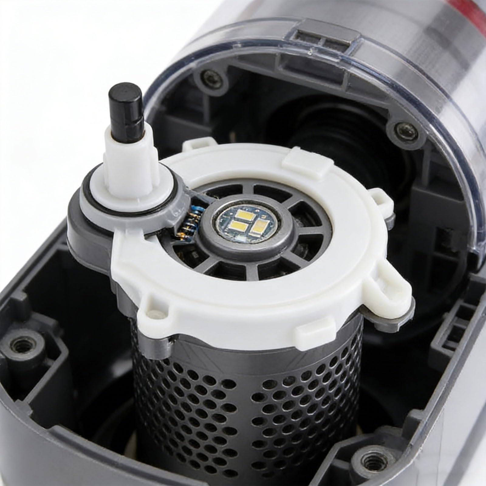 Einfache Einrichtung, LED-Laufwerkseinheit für kompatibles Reinigungsgerät, starker Metallrahmen, guter Motor