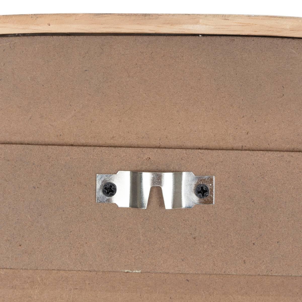 Atmosphera - Espejo de Pared Ovalado de Madera Jasna, 113 x 57 cm - para Pasillo, Dormitorio, baño