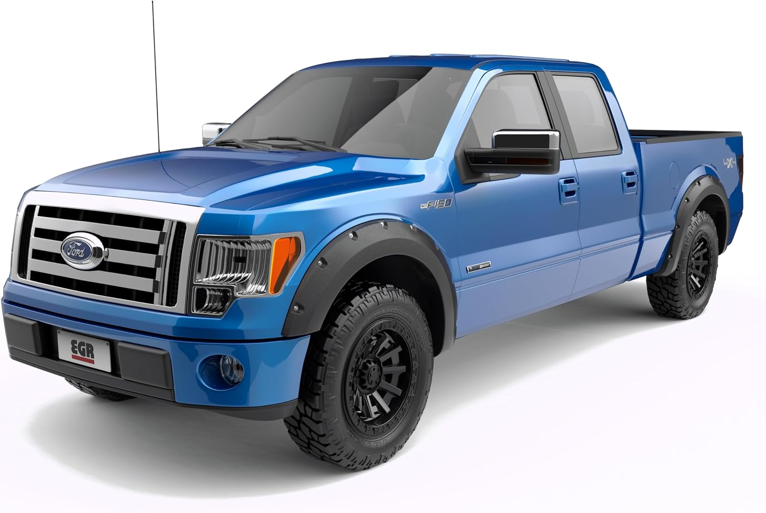 EGR BLF1025 Baseline Series Bolt-on Style Fender Flares Compatible with Ford F-150 Standard, Extended & Crew Cab (2009-2014)