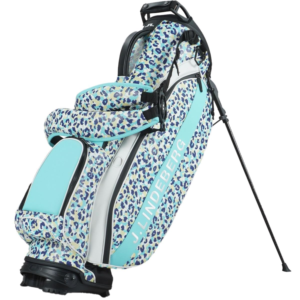 J.LINDEBERG キャディバッグ J.LINDEBERG（メンズ）ゴルフ キャディバッグ スタンド式 9型 6分割