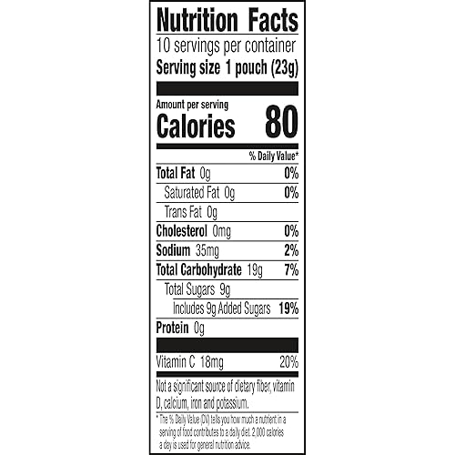 Miniatura 2 de Gabby's Dollhouse - Bocadillos con sabor a frutas, bolsas de golosinas, sin gluten, 10 unidades