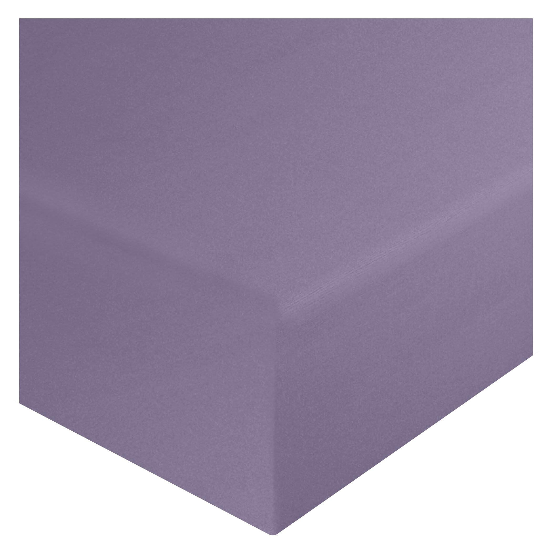 HOME ACE Lilac Super King Fitted Sheet 183CM x 198CM, 10"/25CM Deep Super King Size Fitted Sheets, Easy Care Fitted Sheets Super King Size Sheet Extra Deep, Poly Cotton Superking Fitted Bedsheet โ image 1