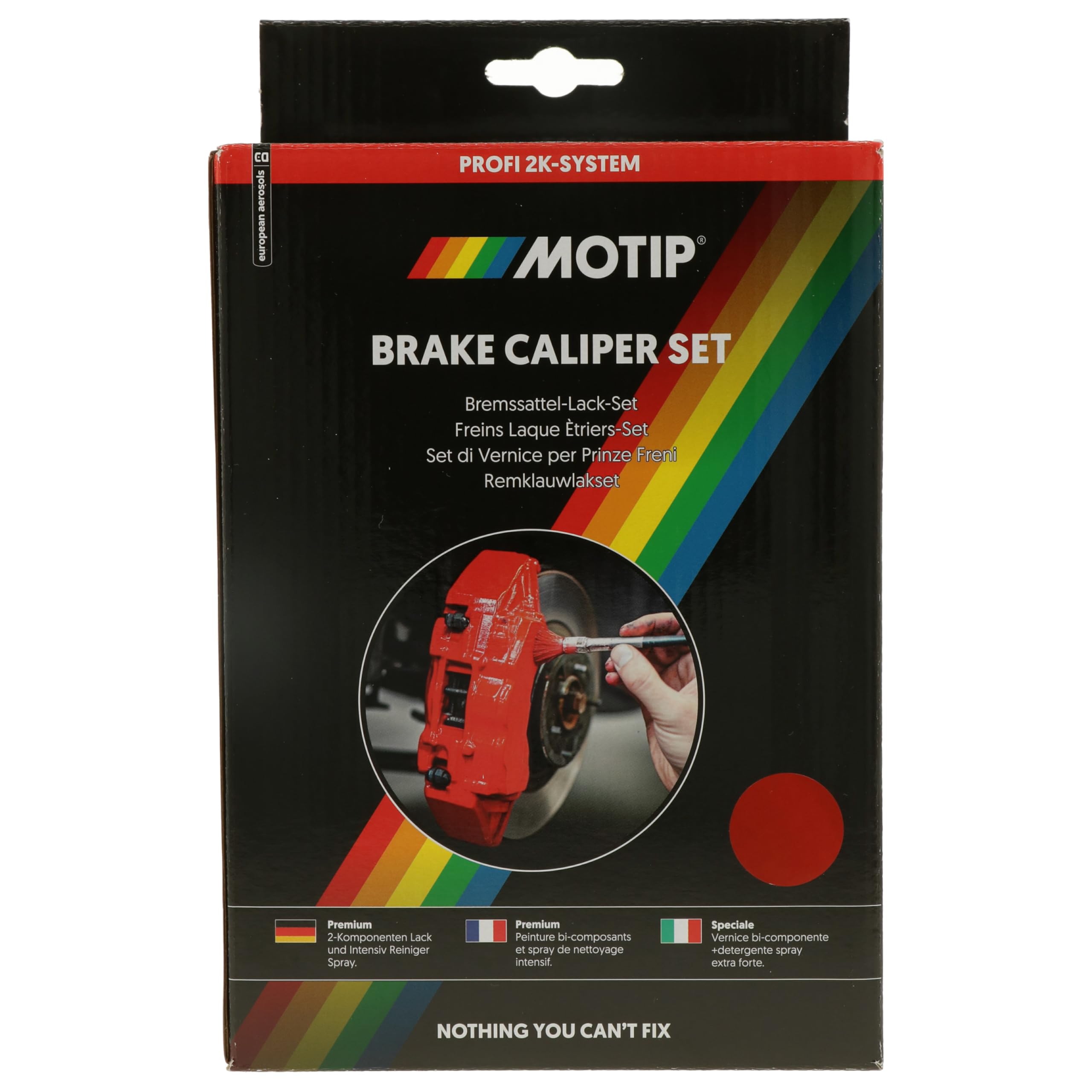 Dupli-Color 889783 Bremssattel-Set, racing rot