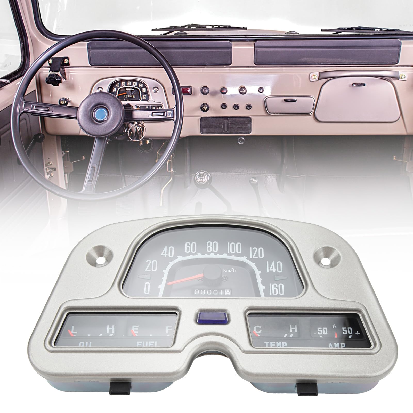 Pannello Indicatore Tachimetro, Dati Affidabili 83100 60180 Quadro Strumenti Cruiser 40