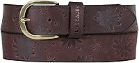 Vista 1 de Eddie Bauer Cinturones de cuero casuales para mujer con hebilla de metal duradera