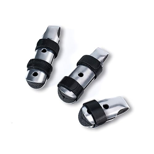 Férula para dedos, férula para el pulgar, 3 unidades de soporte de dedo estabilizador para dedos rotos, enderezar artritis nudillos inmovilización