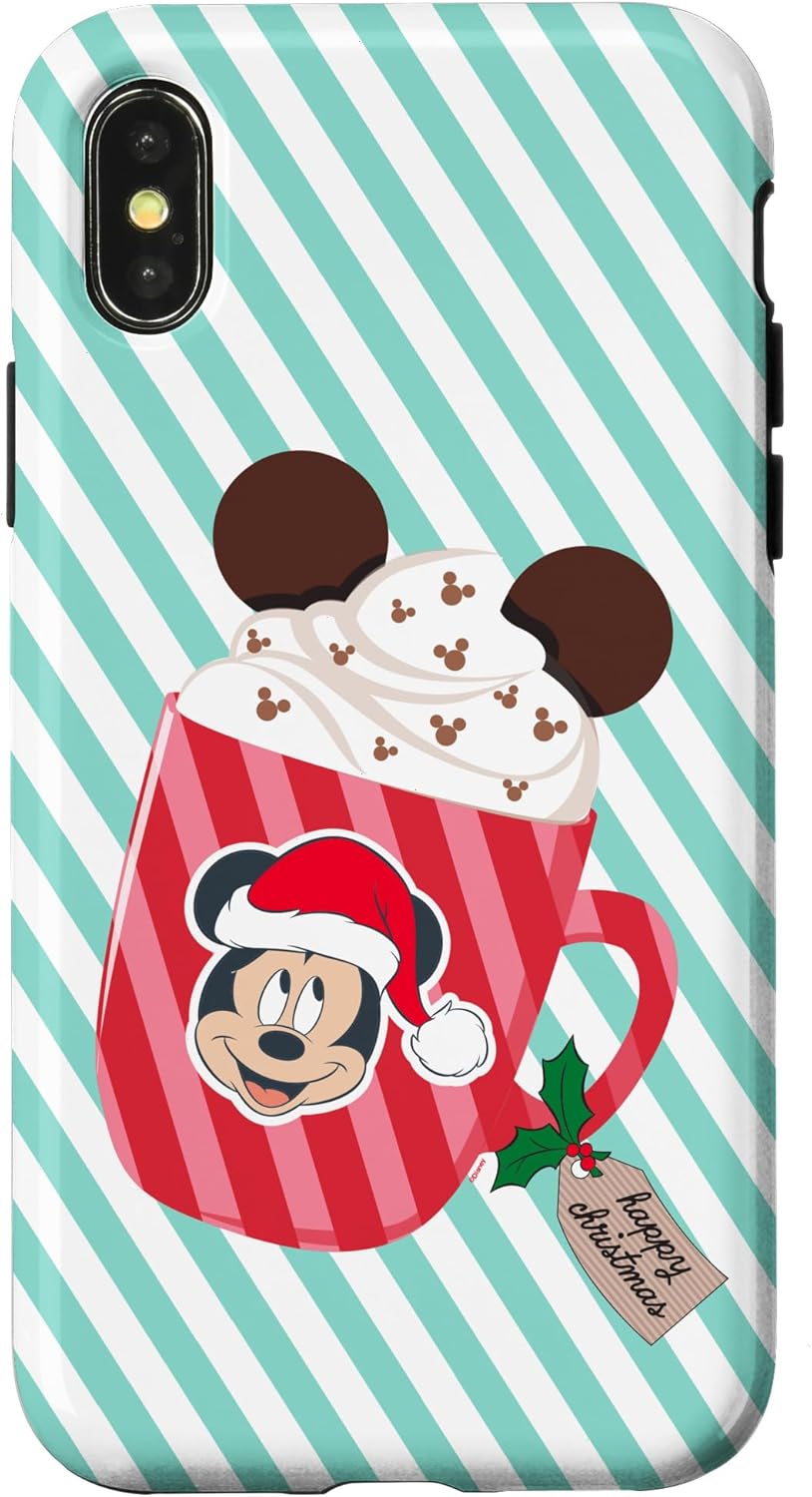 Disney Mickey Mouse Hot Chocolate Cocoa Mug Happy Christmas Case for iPhone 11