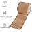 36 Rolls Elastic Self Adhesive Bandage Wrap 2 Inch, Breathable Non Woven Cohesive Bandage, Vet Wrap for Dogs, Ankle Sprains Swelling Medical First Aid Tape, Sports Athletic Tape Brown