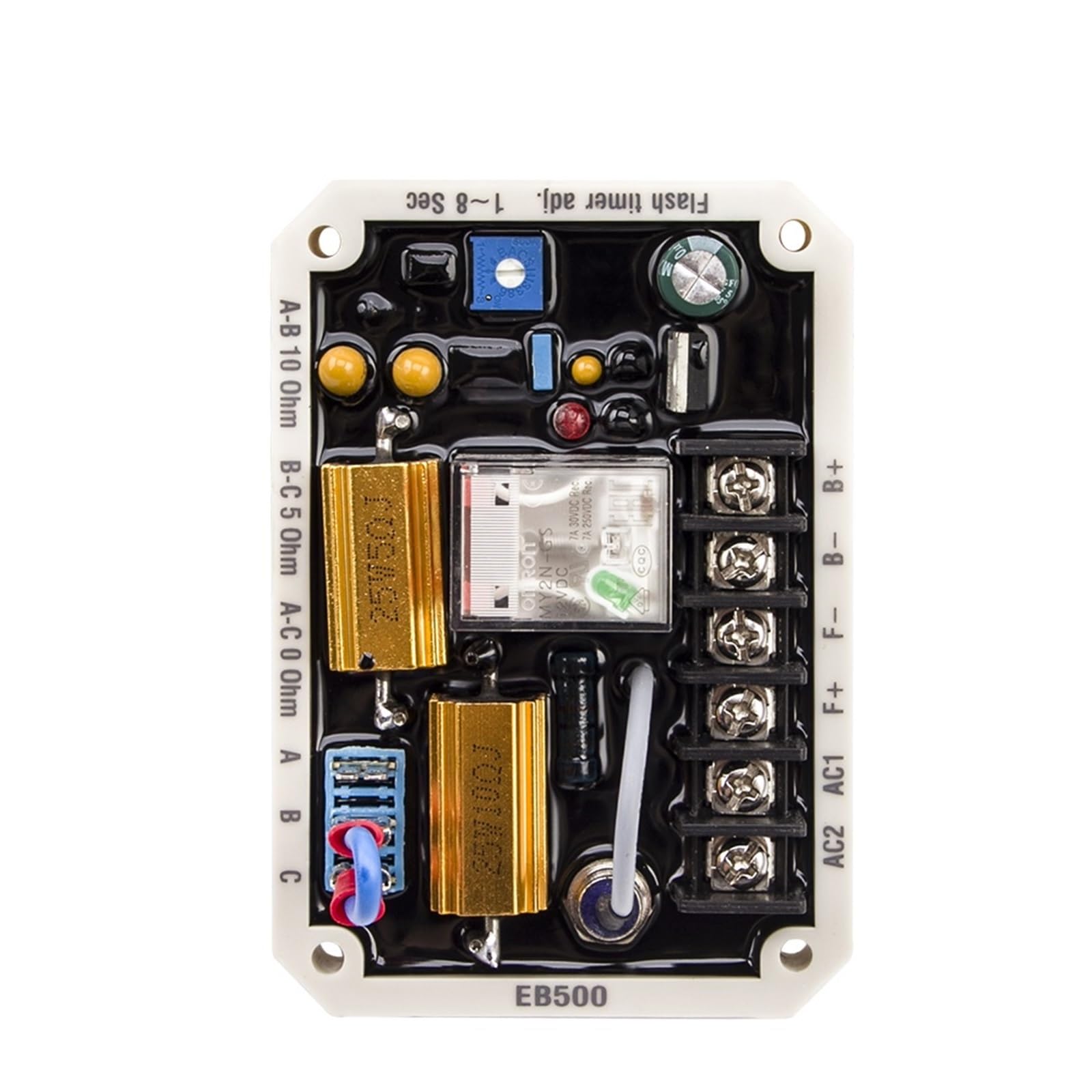 EB500 generator AVR automatyczny regulator napięcia, stabilizator, panel sterowania, moduł wzbudzenia, ochrona przed prądem wstecznym