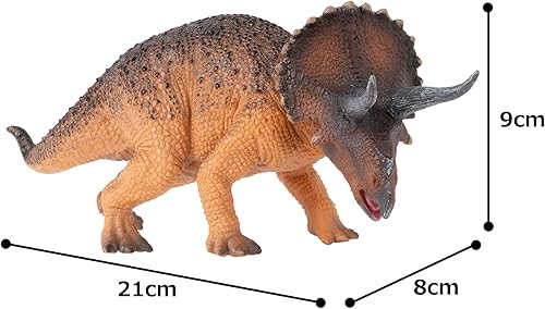 Miniatura 6 de MOJO Triceratops - Figura realista de dinosaurio pintada a mano