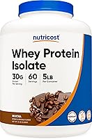 Vista 43 de Nutricost - Proteína aislada de suero de leche, sabor fresa y acai, 2 libras