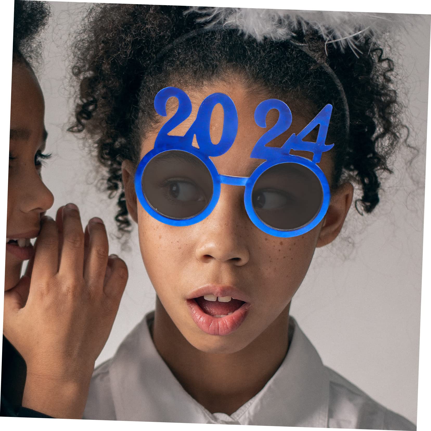 Cabilock 3 Series Gafas Divertidas De Año De Diseño Único para Fiestas Y Celebraciones Accesorios para Fotos Gafas De Broma Coloridas para Eventos Sociales 3 Piezas*3