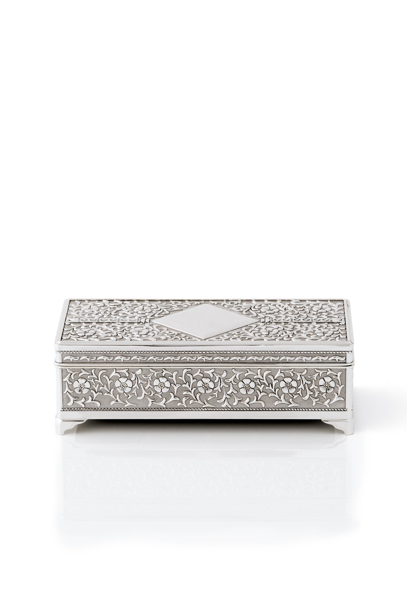 Amazon｜Weddingstar アンティークシルバージュエリーボックス