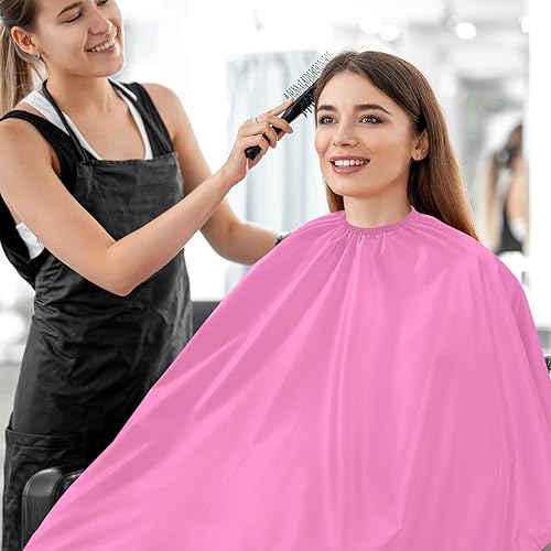Miniatura 7 de Amethyst Hair Salon Styling Cape Hair Color Capes, 64.9 In x 55.1 In Barber Apron for Women