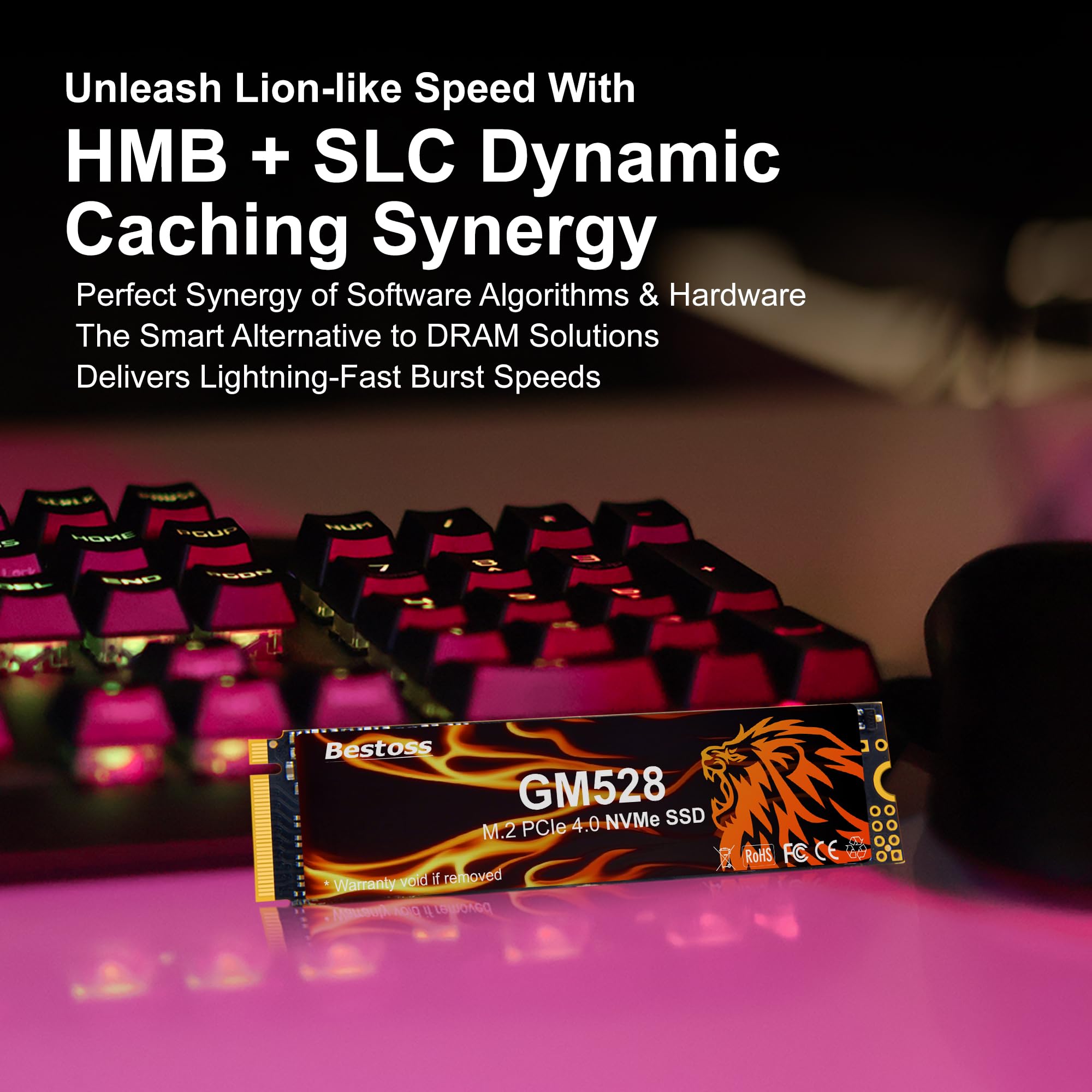 2TB M.2 GM528 SSD NVMe PCIe 4K Storage Review - Dettaglio