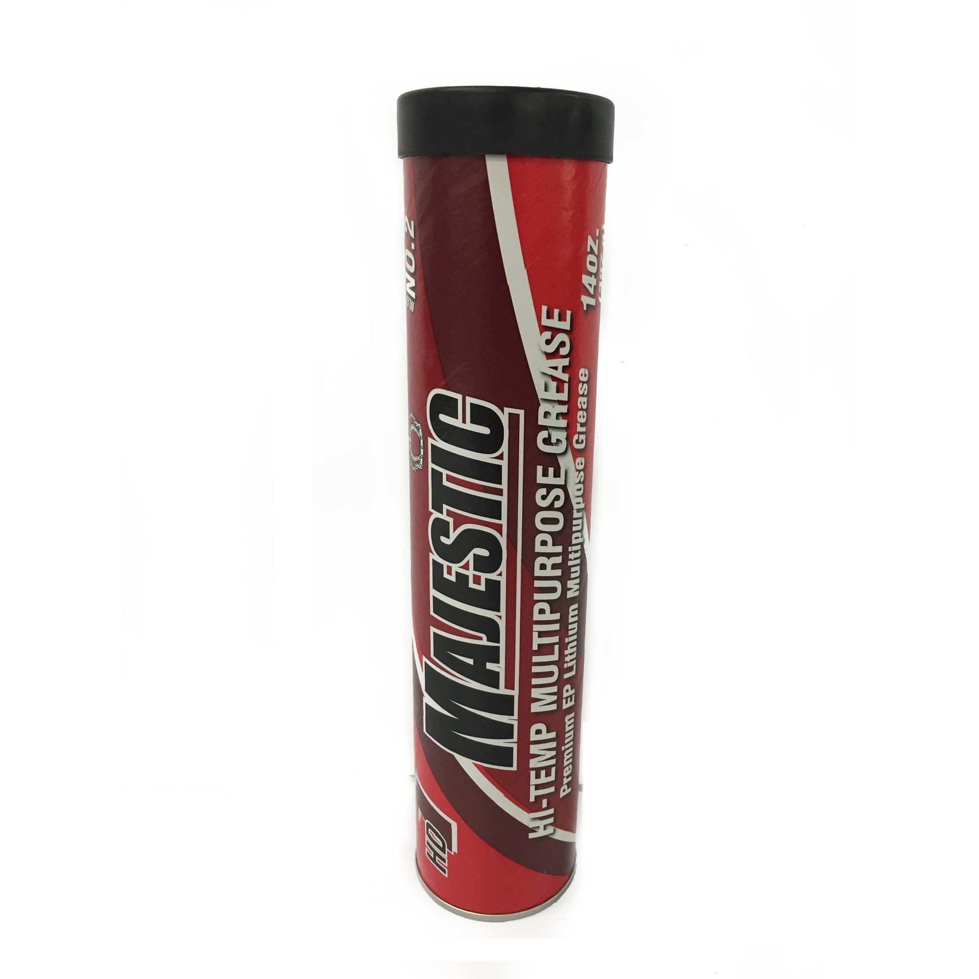 Majestic Lithium Multipurpose Red Hi Temp Grease, NLGI No. 2, 14 Oz. Tube (Case of 10)