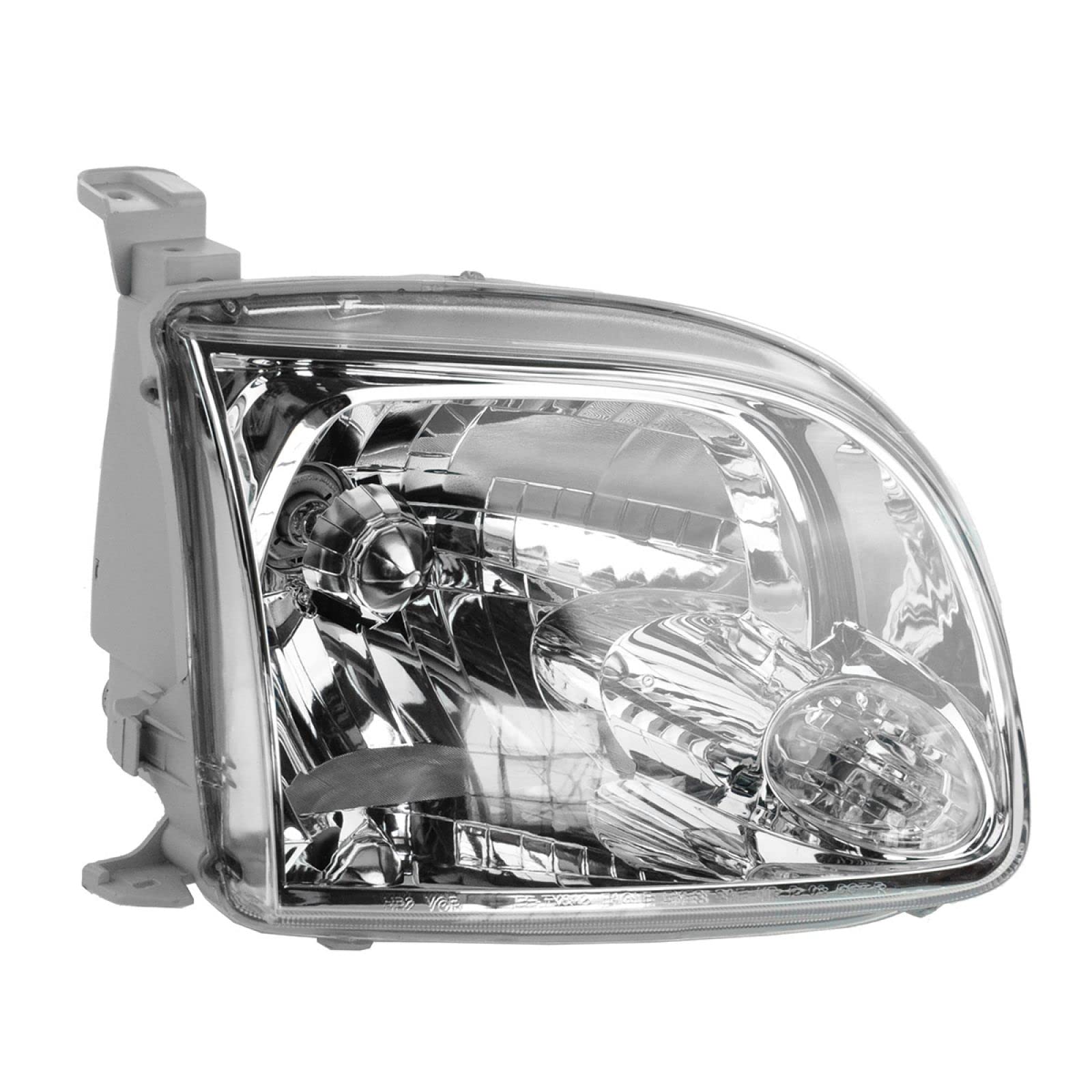 TRQ Passenger Side Headlight Assembly Compatible with 2005-2006 Toyota Tundra TO2503166