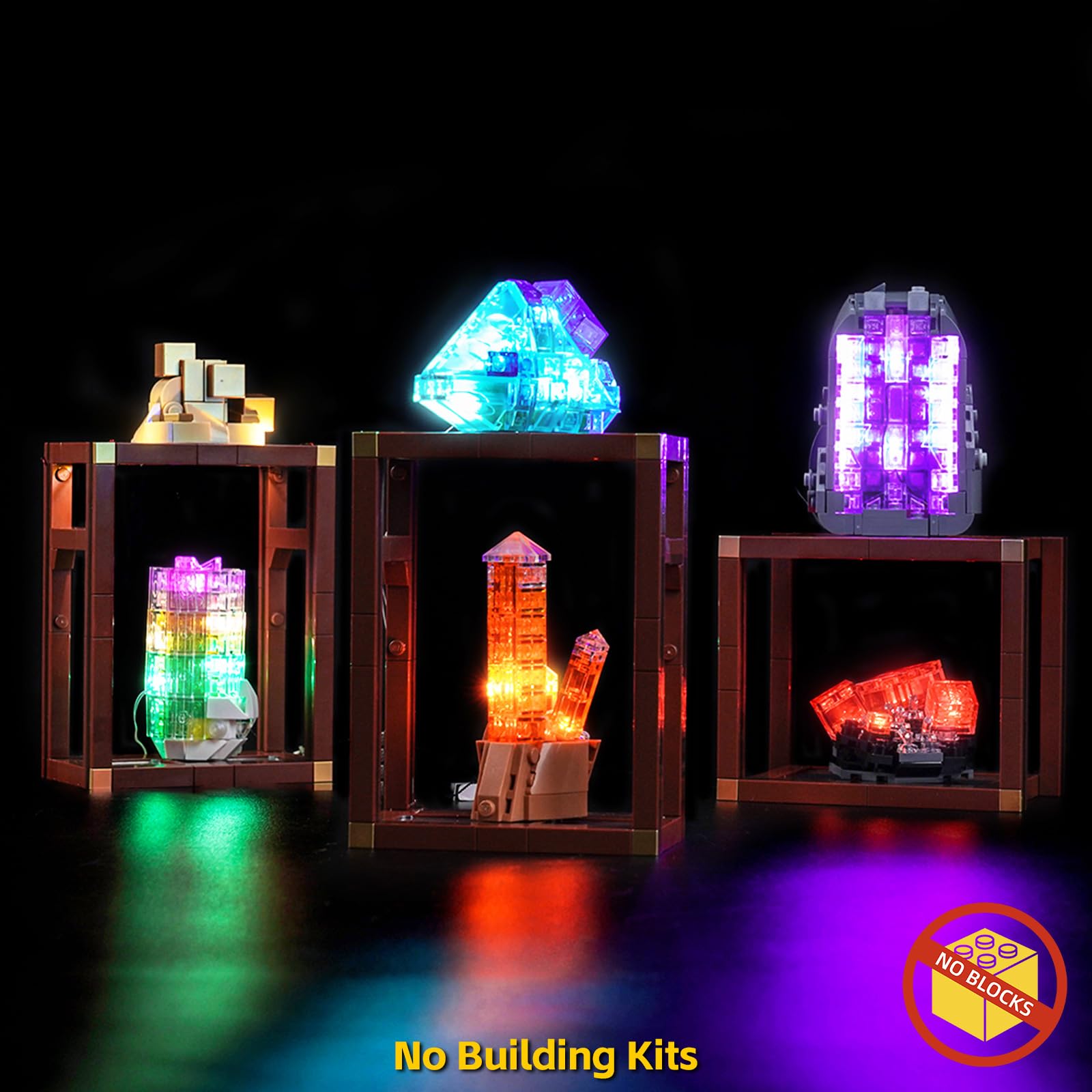 Light Kit Compatible with Lego 21362 Mineral Collection (No Model) - Image 2