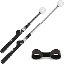 Retractable Golf Swing Trainer-Portable Indoor/Outdoor Swing Plane Aid for Muscle Memory,Tempo & Anti-Slice Training,Adjustable Golf Practice Tool for All Skill Levels.