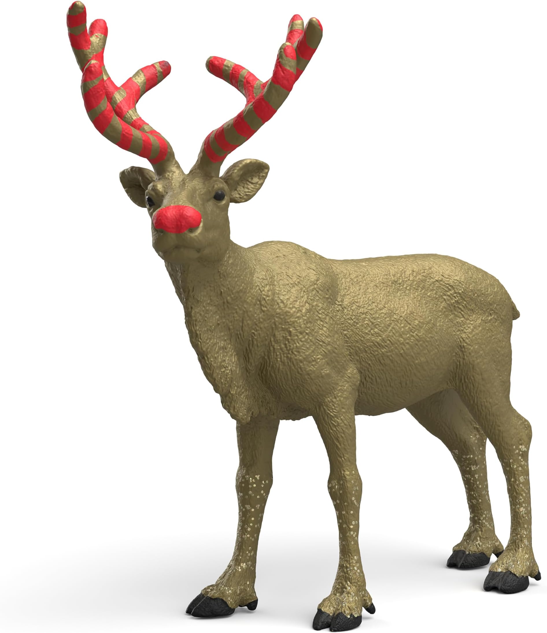 SCHLEICH Farm World – 5" Golden Anniversary Reindeer Figurine – Limited Edition Christmas Collectible Animal Toy for Boys and Girls – Fun Holiday Play Figure for Kids Ages 5+ | 72271
