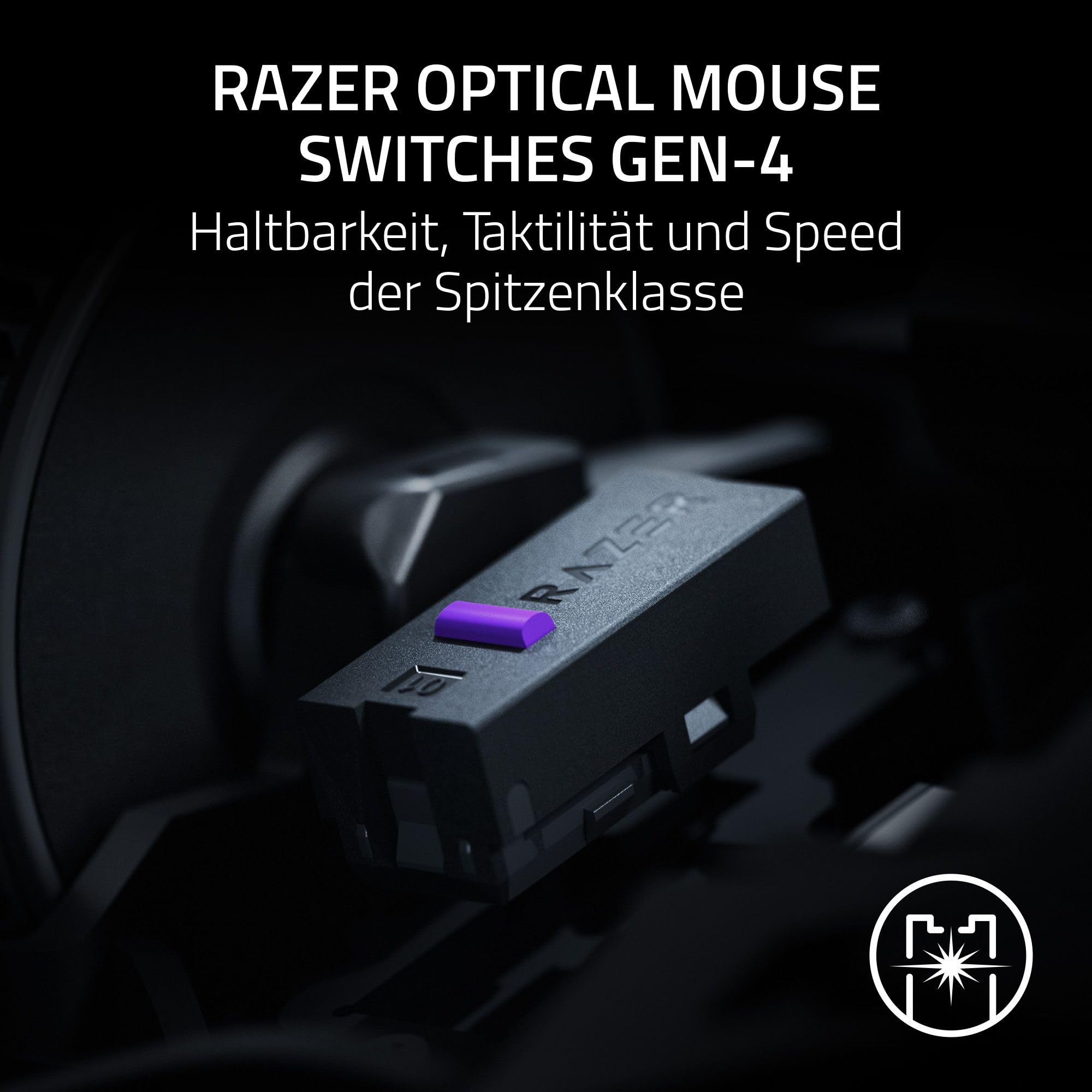 Razer Naga V3 Pro - Kabellose MMO-Gaming-Maus mit austauschbaren Seitenteilen (HyperScroll Tilt Wheel Gen-2, Optical Mouse Switches Gen-4, Focus Pro 50K Optical Sensor Gen-3, HyperSpeed Wireless)