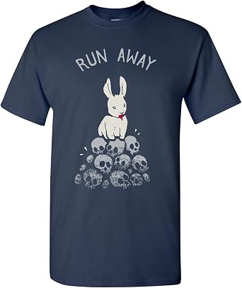 UGP Campus Apparel Run Away Basic Cotton T-Shirt
