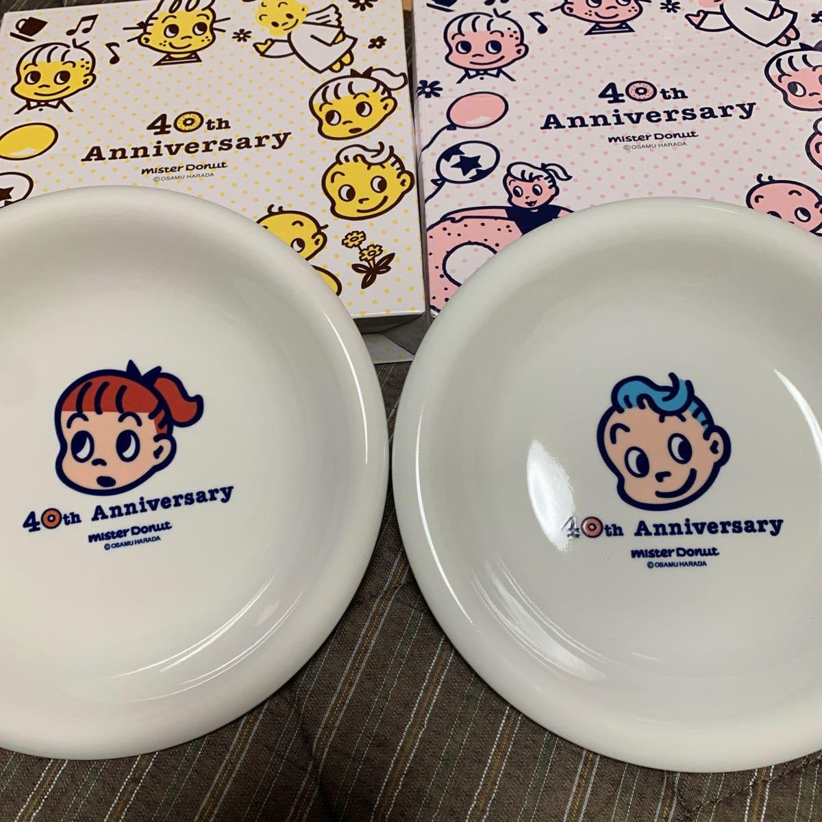 Amazon.co.jp: オサムグッズ お皿二枚 男の子 女の子 プレート osamu