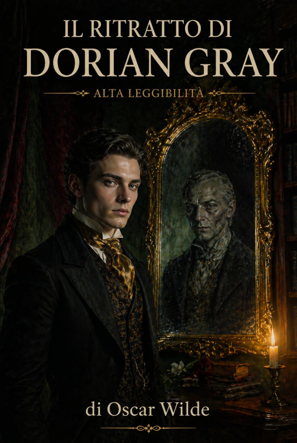 Il ritratto di Dorian Gray: Edizione rilegata - Alta leggibilità