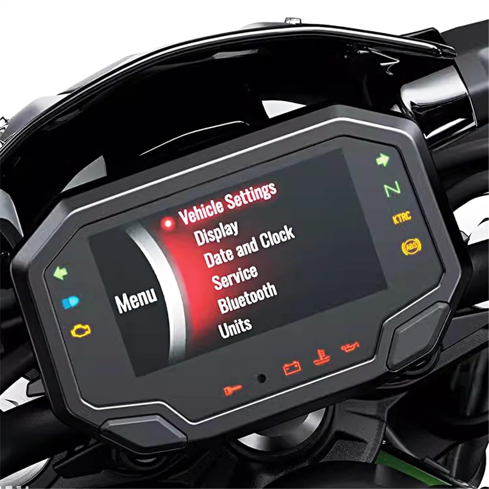 Carcasa Cuadro Moto Compatible Con Para Z900 2021 2022 2023 Para Z650 2020 2021 2022 2023 Caja Del Tacómetro Del Velocímetro De La Motocicleta Indicadores De Instrumentos Grupo