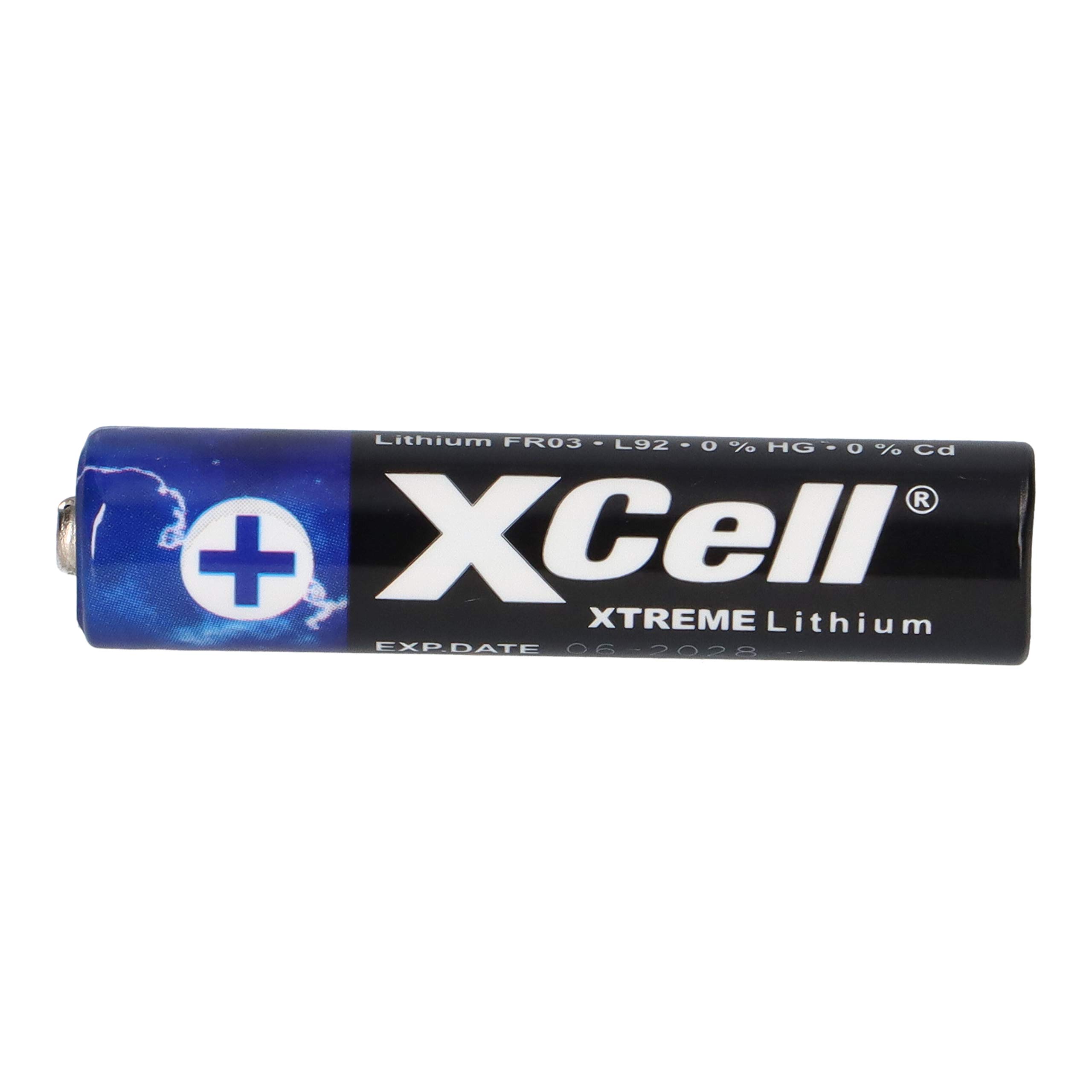 Xtreme Lot de 40 piles au lithium AAA Micro FR03 L92 10 x 4 sous blister