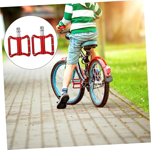 Miniatura 7 de Happyyami 2 Pairs Pedal Road Vehicles Spindle Aluminum Alloy