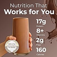 Vista 2 de HMR 800 Shake - Mezcla de reemplazo de comida Batido de chocolate en polvo para apoyar la pérdida de peso saludable 0.67 oz de proteína Fácil