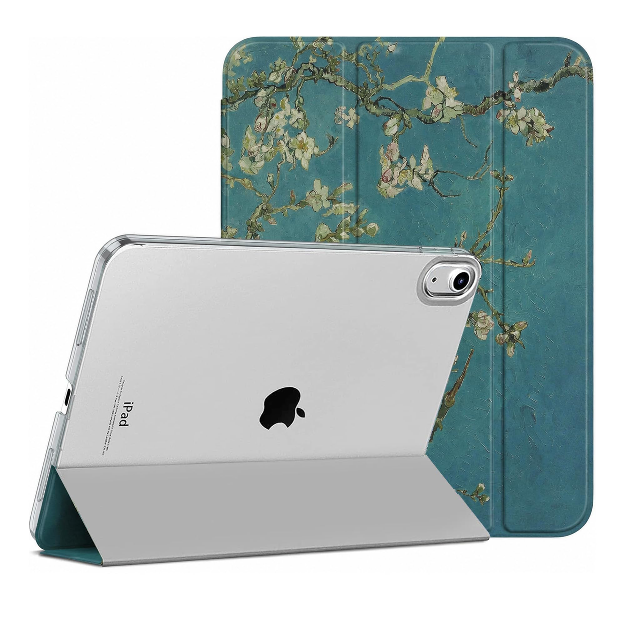 MOCA Case for iPad (A16) 11th Generation 11 Inch 2025 10th Generation 2022 iPad 10.9 Inch Slim Stand Hard Shell Back Protective Smart Cover for iPad 2022 Release A2696 A2757 A2781