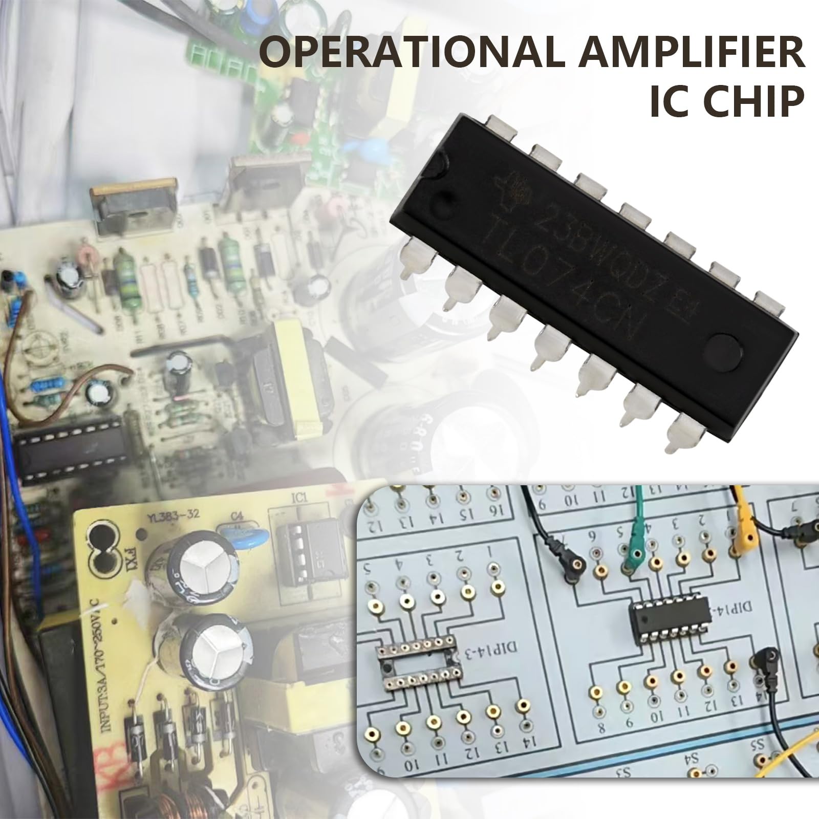 OTOTEC TL074CN Amplificatore Operazionale Chip IC DIP-14 JFET Basso Rumore